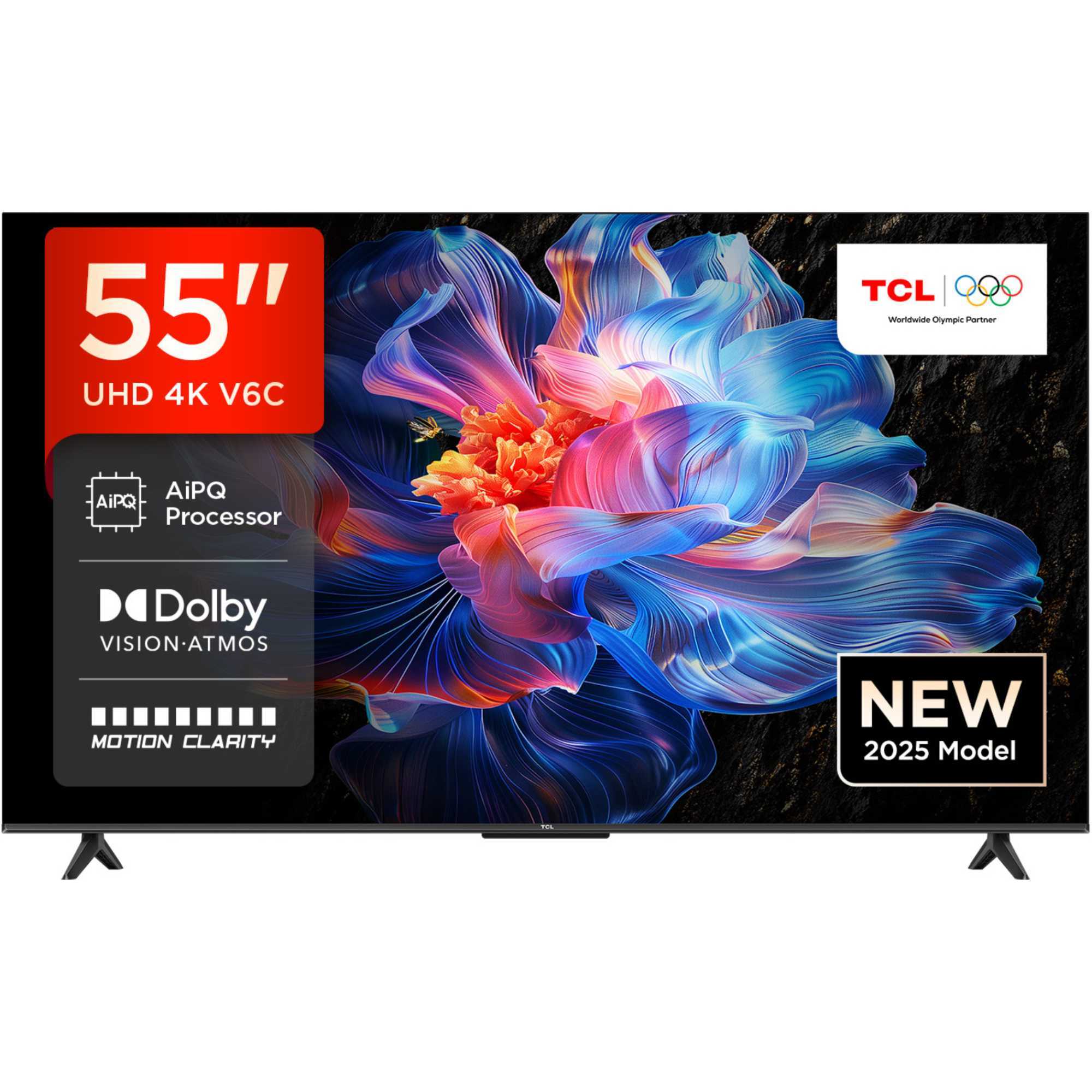 V6CUK 55" 4K Ultra HD DLED HDR Google Smart TV - 55V6CUK