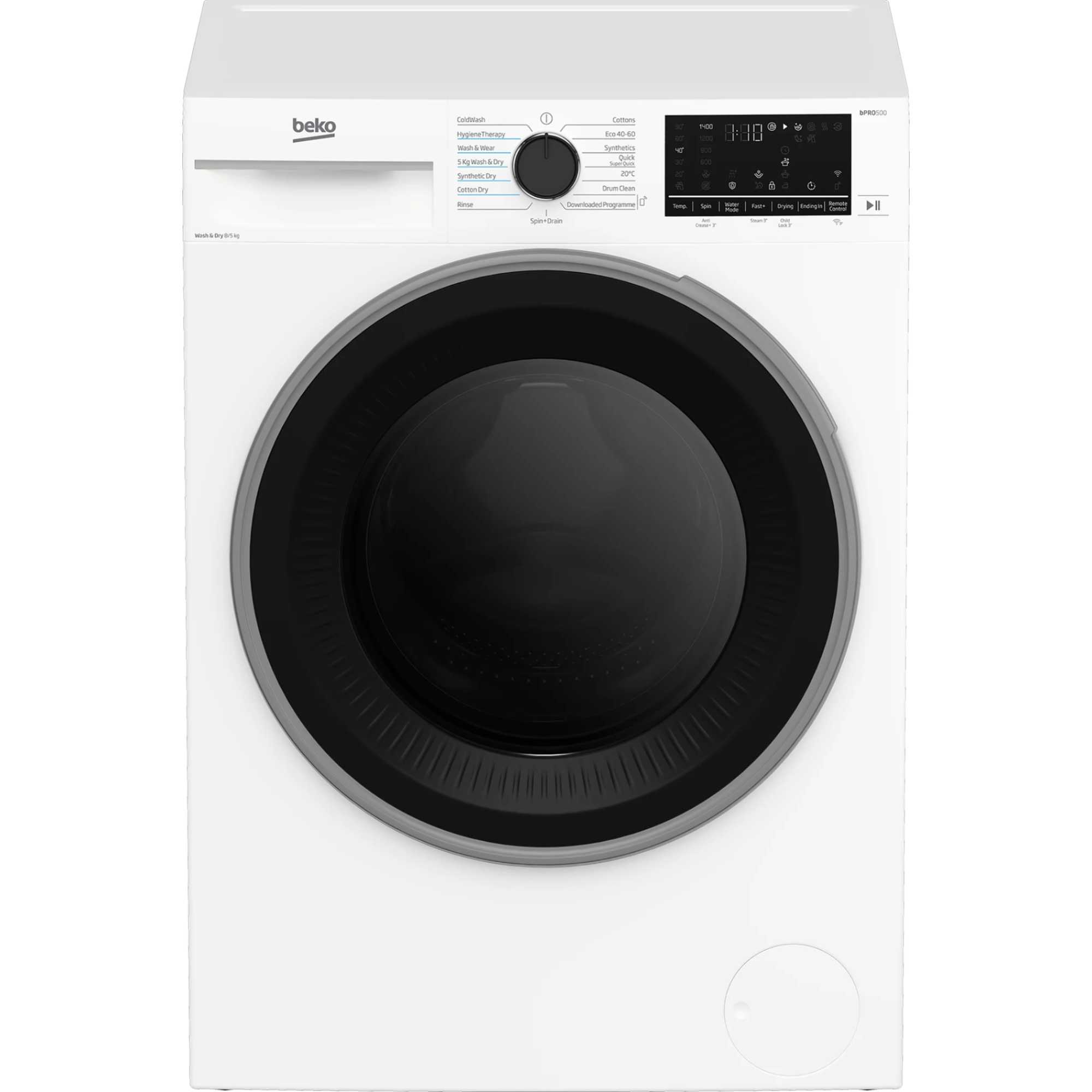 B3D58545UW 1400rpm 8kg / 5kg Washer Dryer with UltraFast - White