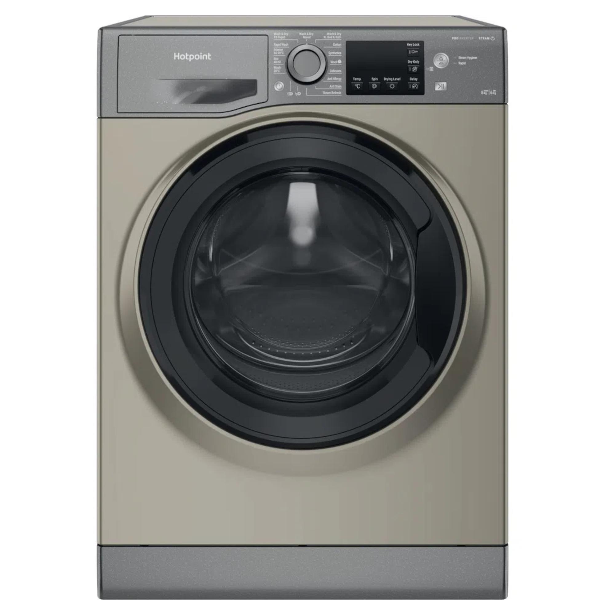 NDB 8635 GK UK 8kg Wash 6kg Dry Washer Dryer - Graphite