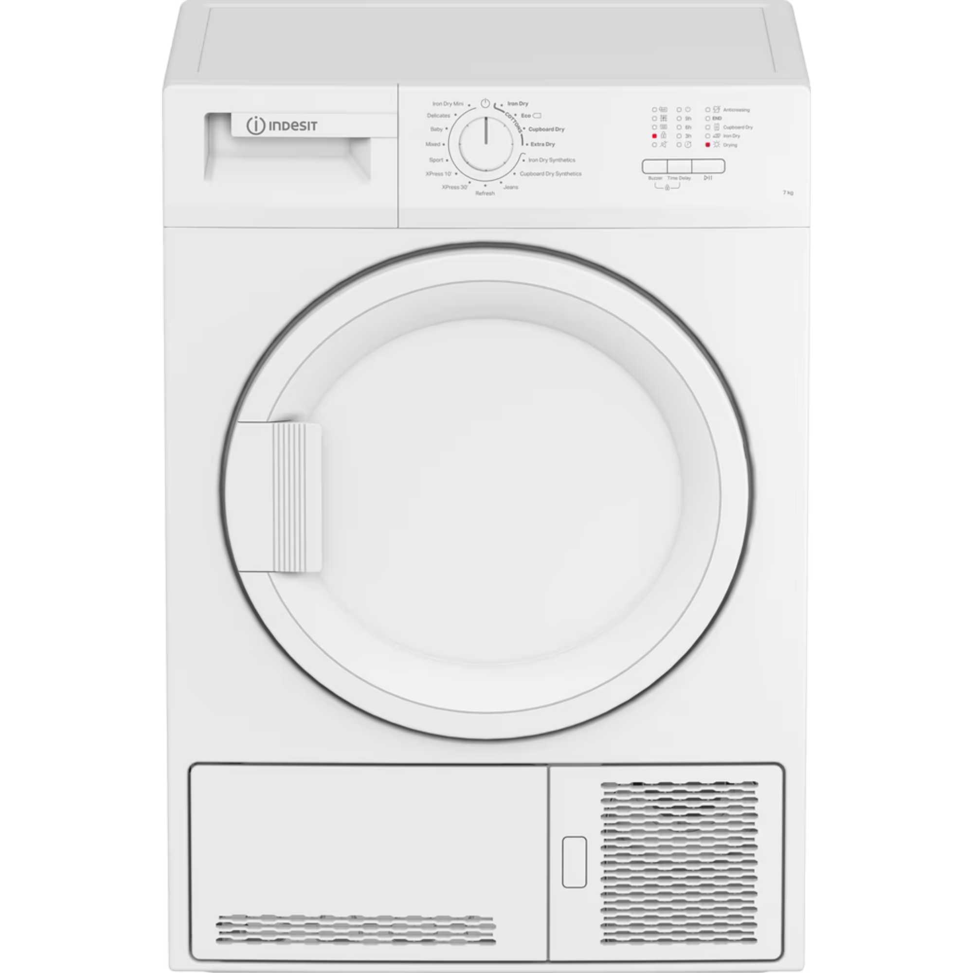 C YD C82 WWGL UK 8kg Condenser Sensor Dry Tumble Dryer - White