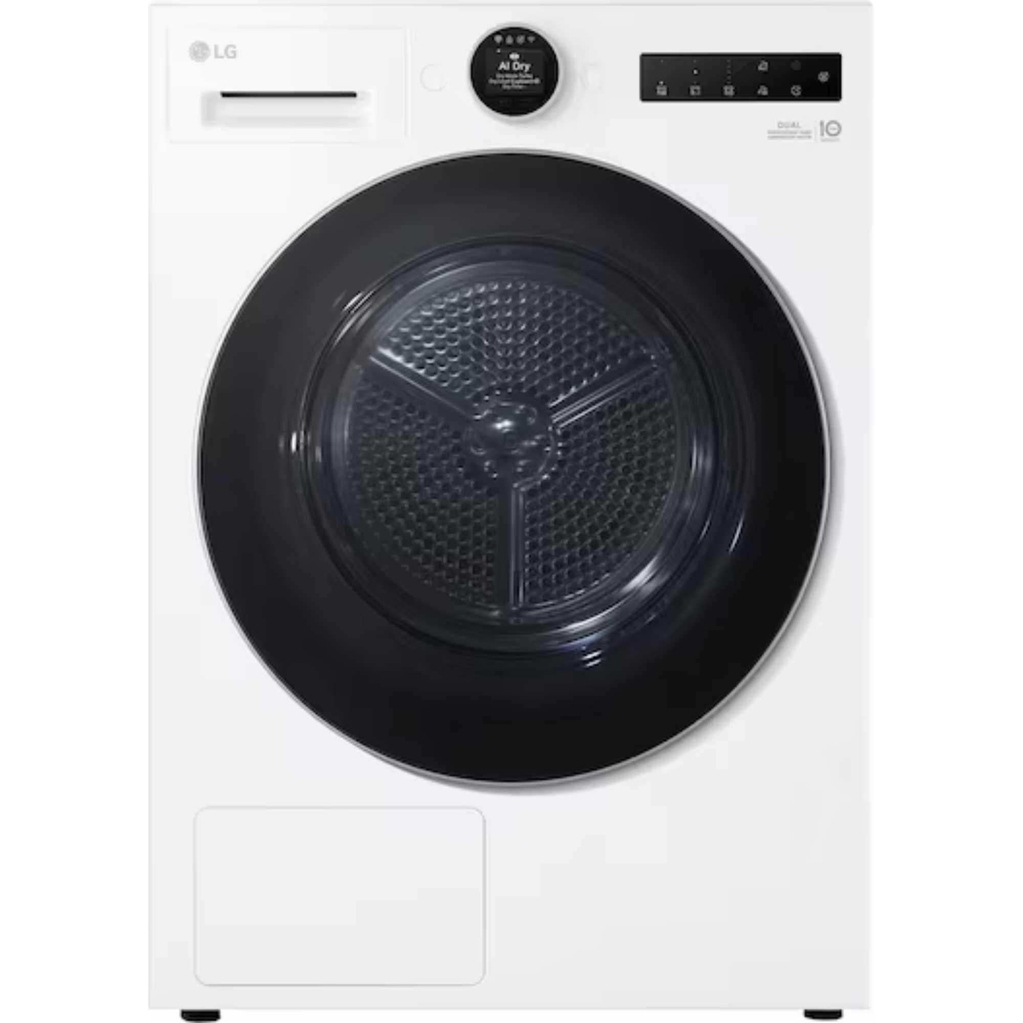 RHX7009TWB 9kg Dual Inverter Heat Pump Tumble Dryer - White