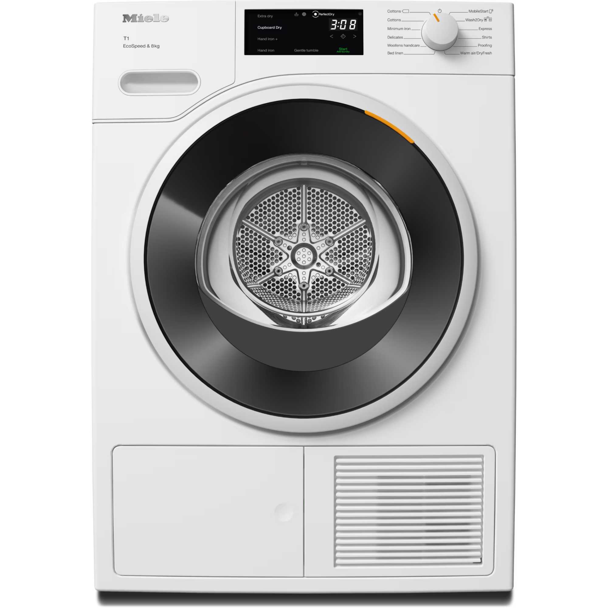 TWC640WP T1 8kg Heat Pump Tumble Dryer - White