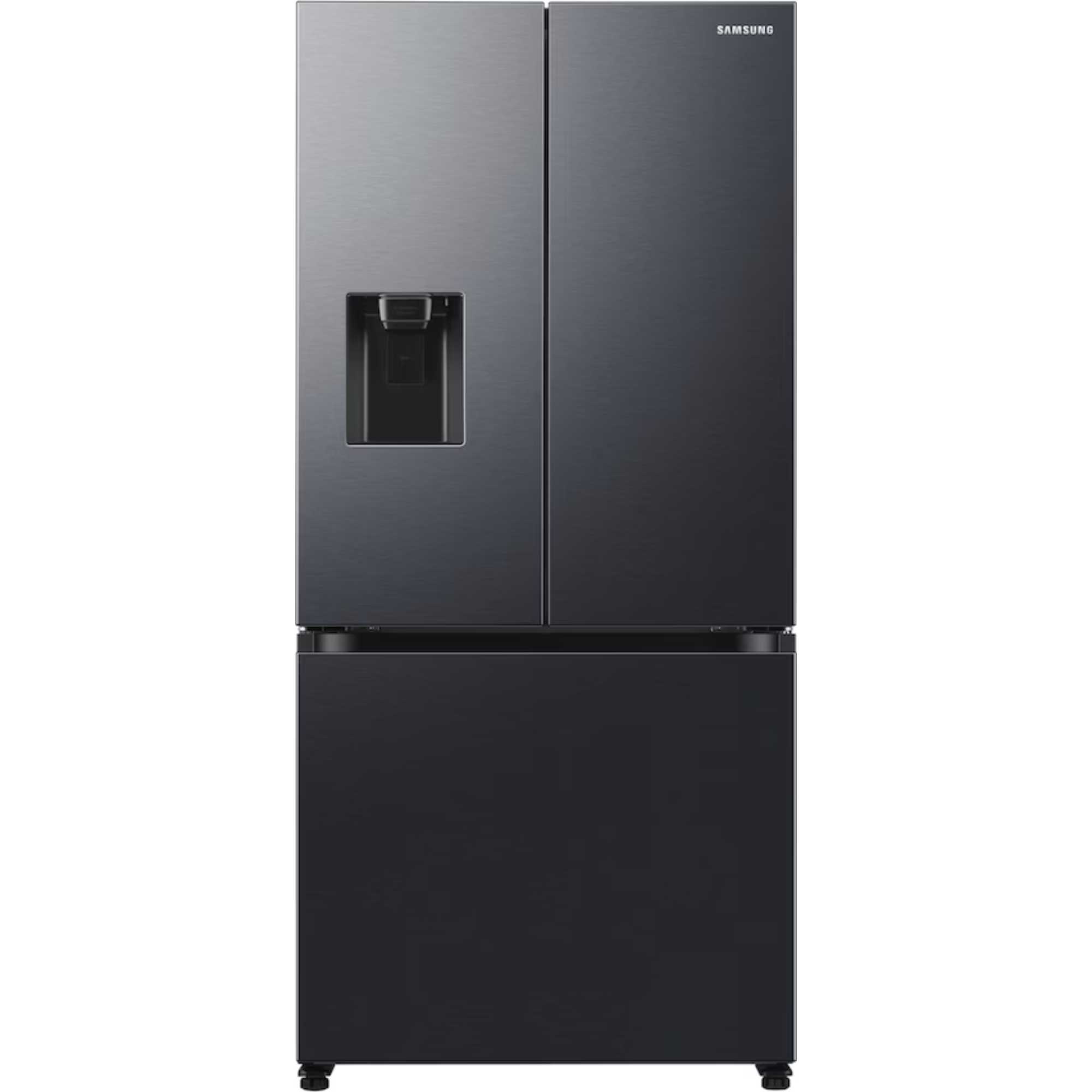 RF50C532EB1 Bespoke AI Series 8 American Style 495l No Frost Smart Fridge Freezer - Black