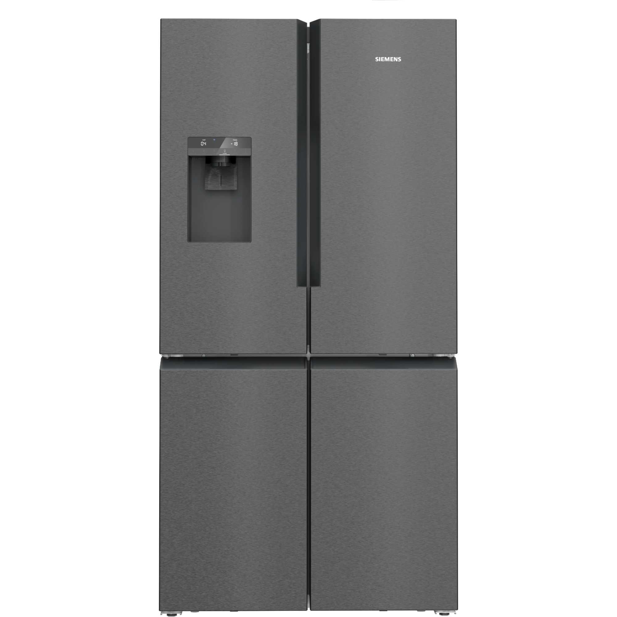 KF96DPXEA iQ700 American Style 574l Total noFrost Fridge Freezer - Dark Inox