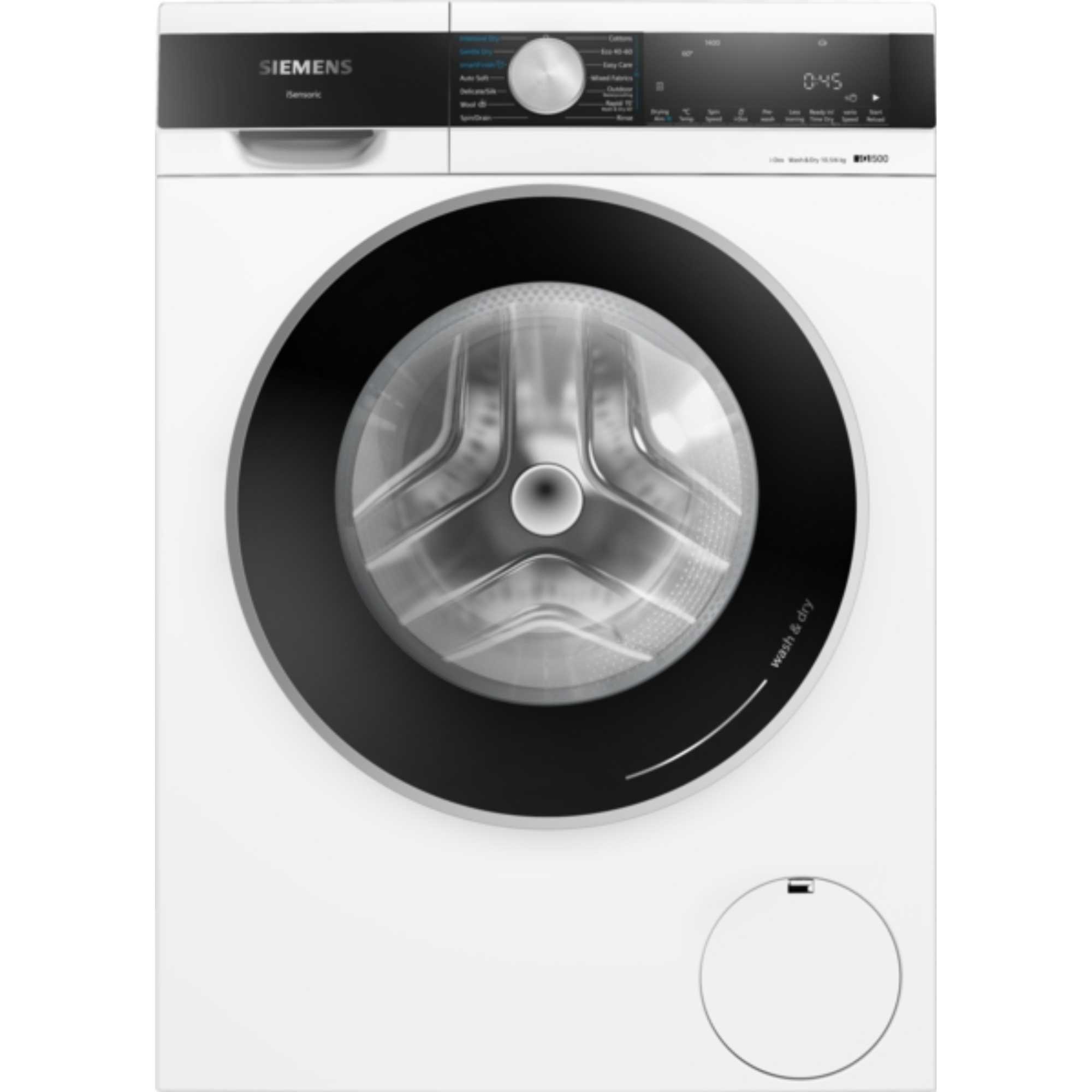 WN54G1A1GB iQ500 1400rpm 10.5kg Wash 6kg Dry Washer Dryer - White